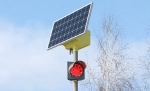LGMP 50/40 Светофор на солнечных батареях  (для выездов из пожарных депо и автохозяйств)