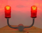 СДЗО-05 (поликарбонат) сдвоеный Заградительный огонь, со светодиодными лампами