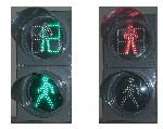 П.1.2-ТВ  Светофор дорожный светодиодный пешеходный 