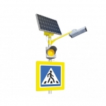 STGM SILVER 150/100 (со светильником GSS 20 вт)  Комплект освещения пешеходного перехода  на солнечных электростанциях