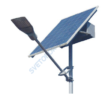 КСУСА-2-200/140/12-50 (СУС-50-12) (без мачты), Комплект уличного светильника с автономным питанием