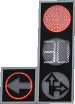 Транспортный светофор Т.1-2МИ (информационные)