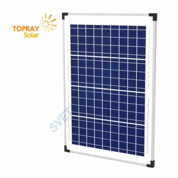 Солнечная батарея поликристаллическая 40 Вт