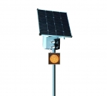 Автономный светофор на солнечных батареях LSE 50/17 ECO, светофор Т.7 200 мм.