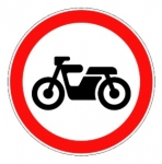 Движение мотоциклов запрещено 3.5