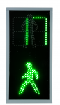 Светофор пешеходный, светодиодный, плоский ПП 2.1 (d200) - 12 вольт