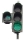 Табло обратного отсчета времени свечения зелёного сигнала светофора ТООВ-200G (c доп.питанием, d 200 мм, СИД-зелёные)